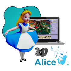 Alice 3d - КИБЕРшкола программирования для детей, компьютерные курсы для школьников, начинающих и подростков - KIBERone г. Косино-Ухтомский