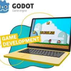 Godot.  Основа создания легендарных игр - КИБЕРшкола программирования для детей, компьютерные курсы для школьников, начинающих и подростков - KIBERone г. Косино-Ухтомский