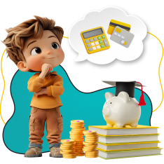 Финансовый интеллект вместе KIBERone - КИБЕРшкола программирования для детей, компьютерные курсы для школьников, начинающих и подростков - KIBERone г. Косино-Ухтомский