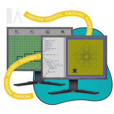Исполнители чертежник и черепашка - КИБЕРшкола программирования для детей, компьютерные курсы для школьников, начинающих и подростков - KIBERone г. Косино-Ухтомский