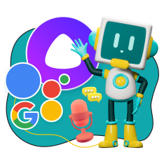 Голосовой помощник Алиса - КИБЕРшкола программирования для детей, компьютерные курсы для школьников, начинающих и подростков - KIBERone г. Косино-Ухтомский