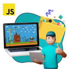 Программирование на JavaScript. Учимся создавать игры! - КИБЕРшкола программирования для детей, компьютерные курсы для школьников, начинающих и подростков - KIBERone г. Косино-Ухтомский